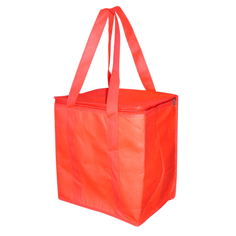 Picture of NON WOVER COOLER BAG WITH ZIPPED LID