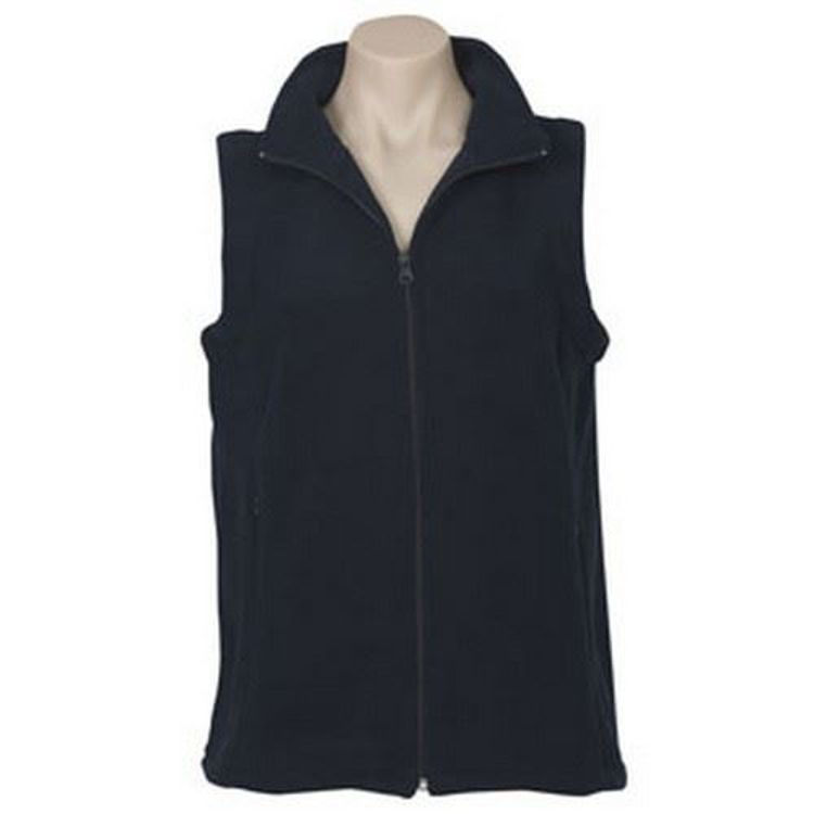 Picture of Ladies Poly Fleece Vest