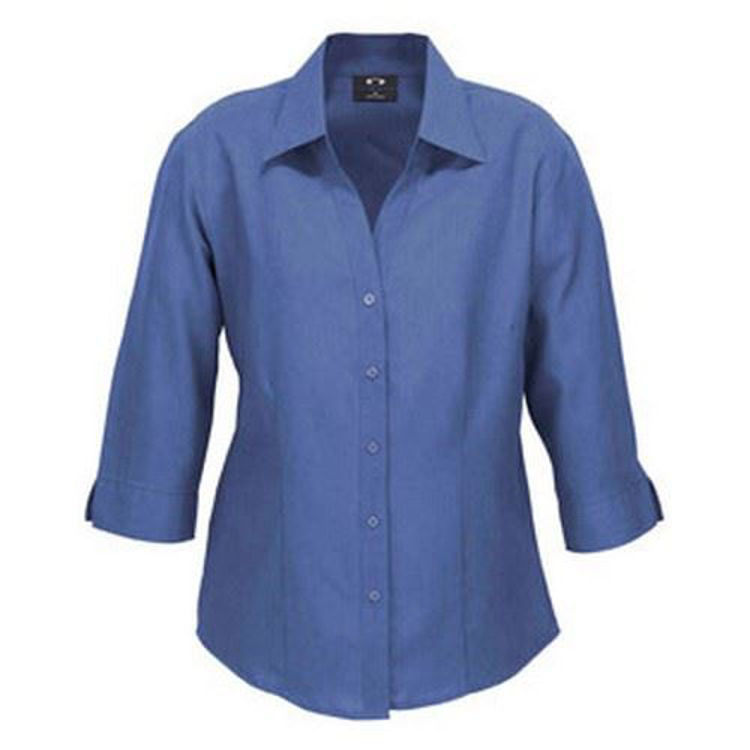 Picture of Oasis Ladies 3-4 Sleeve Plain Shirt