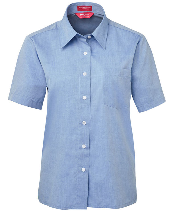 Picture of JB's LADIES ORIGINAL S/S FINE CHAMBRAY SHIRT