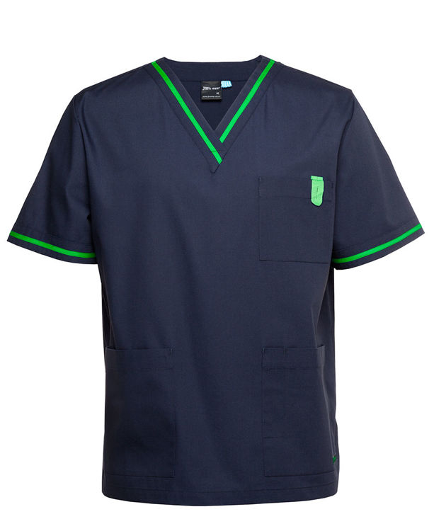 Picture of JB's CONTRAST UNISEX SCRUBS TOP
