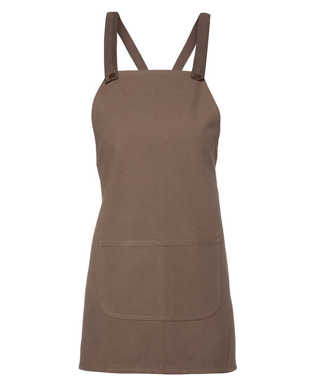 Picture of JB's CROSS BACK 65x71 BIB CANVAS APRON (WITHOUT STRAP)