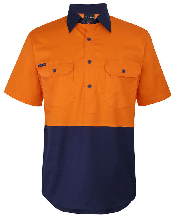 Picture of JB's HV CLOSE FRONT S/S 150G WORK SHIRT