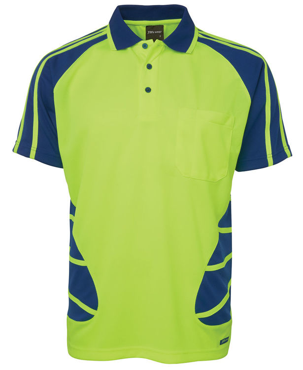 Picture of JB'S HI VIS S-S SPIDER POLO