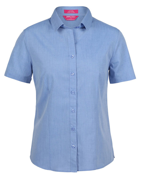 Picture of JB's LADIES CLASSIC S/S FINE CHAMBRAY