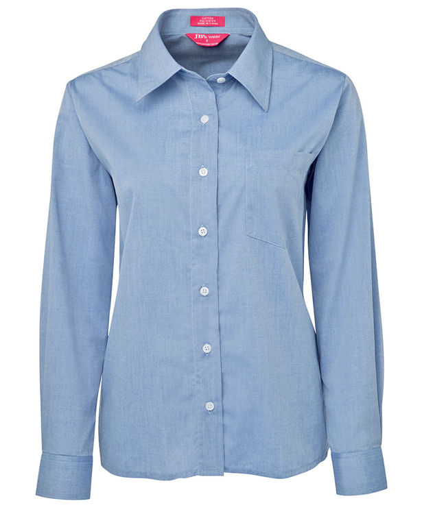 Picture of JB'S LADIES L-S FINE CHAMBRAY SHIRT