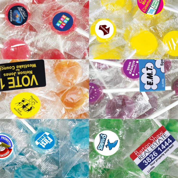 Picture of Corporate Colour Lollipops