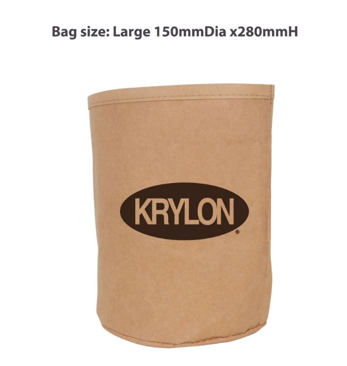 Picture of Large Washable Kraft Paper Bag(Dia 150 x H 280mm)