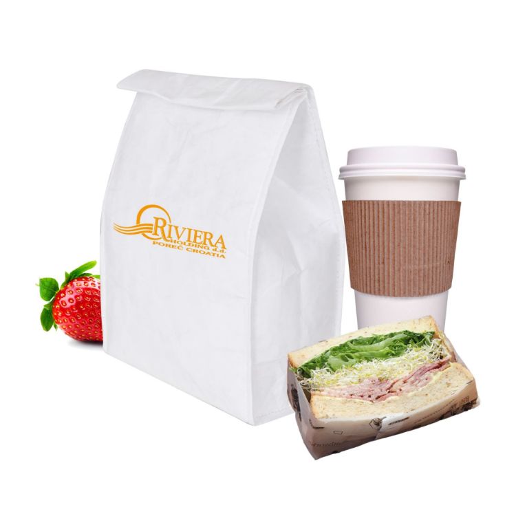 Picture of Larger Tyvek Cooler Lunch Bag(220x330x110mm)