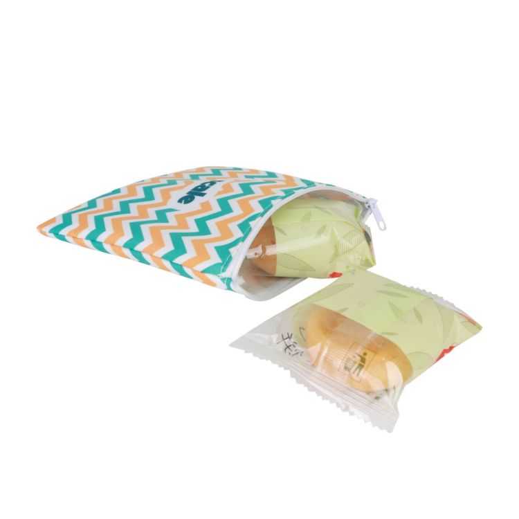 Picture of Reusable Food Pouch with Zipper Closure