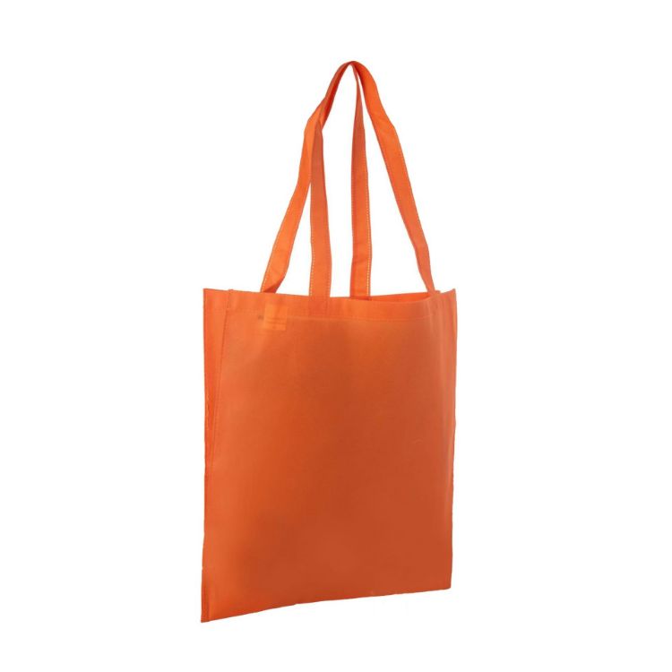 Picture of Non Woven Long Handle Bag with V Gusset