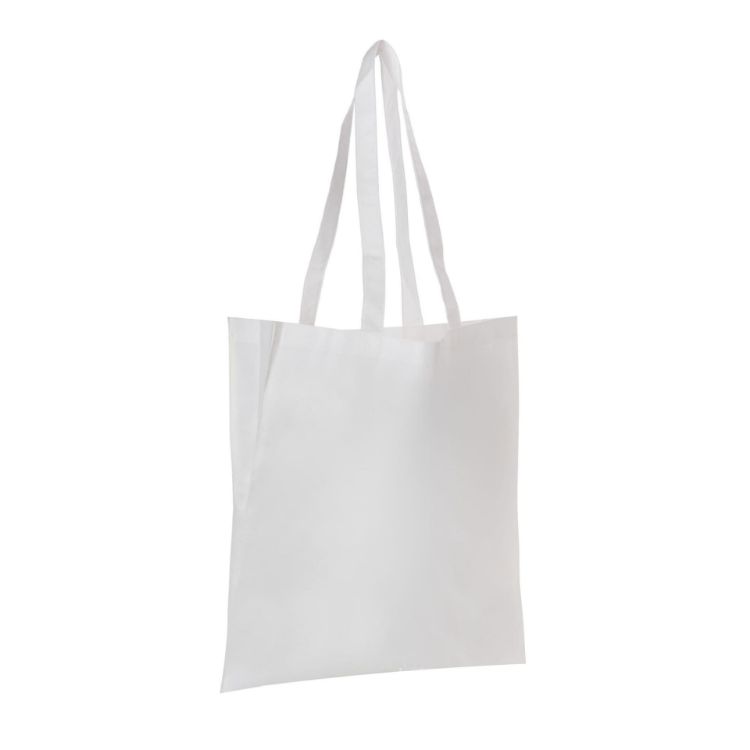 Picture of Non Woven Long Handle Bag with V Gusset