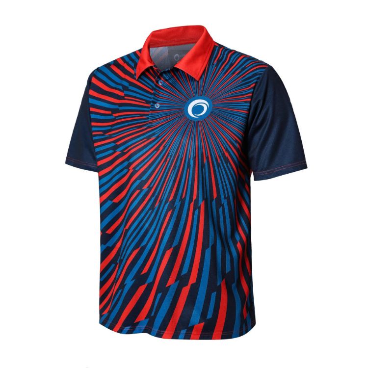 Picture of Men's 100%Polyester Sublimated Basic POLO