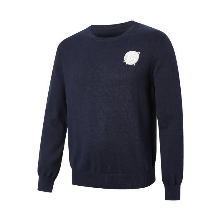 Picture of Men's 100% Cotton Round Collar Sweater