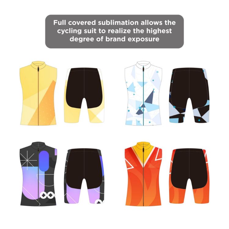 Picture of Men's Sublimated Cycling Shorts