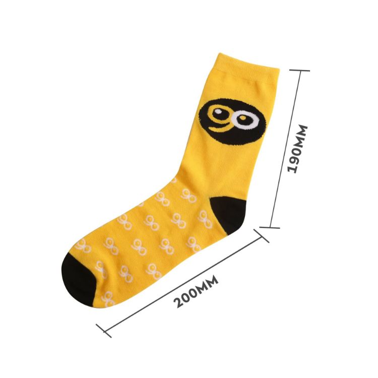 Picture of Crew Custom Pattern Woven Bamboo Socks