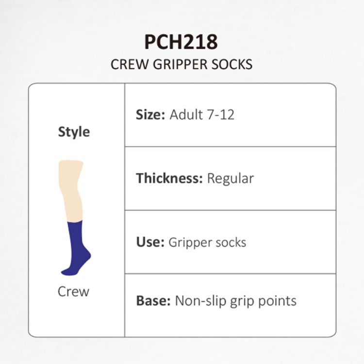 Picture of Crew Gripper Socks