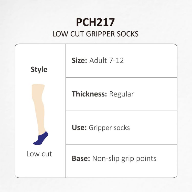 Picture of Low Cut Gripper Socks