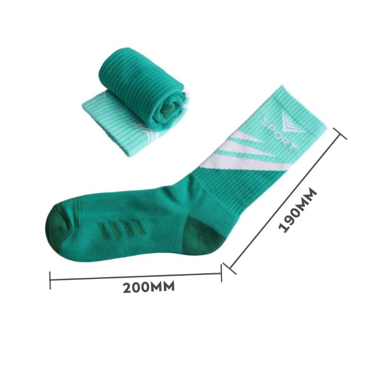 Picture of Crew Woven Sport Socks - With Towel bottom