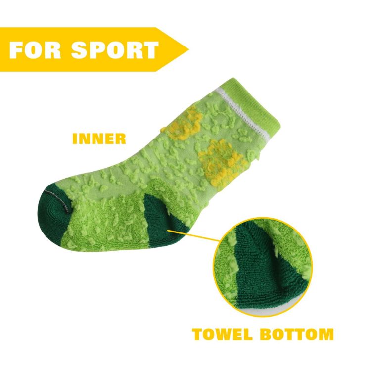 Picture of Crew Kids Custom Pattern Football Socks - With Towel bottom