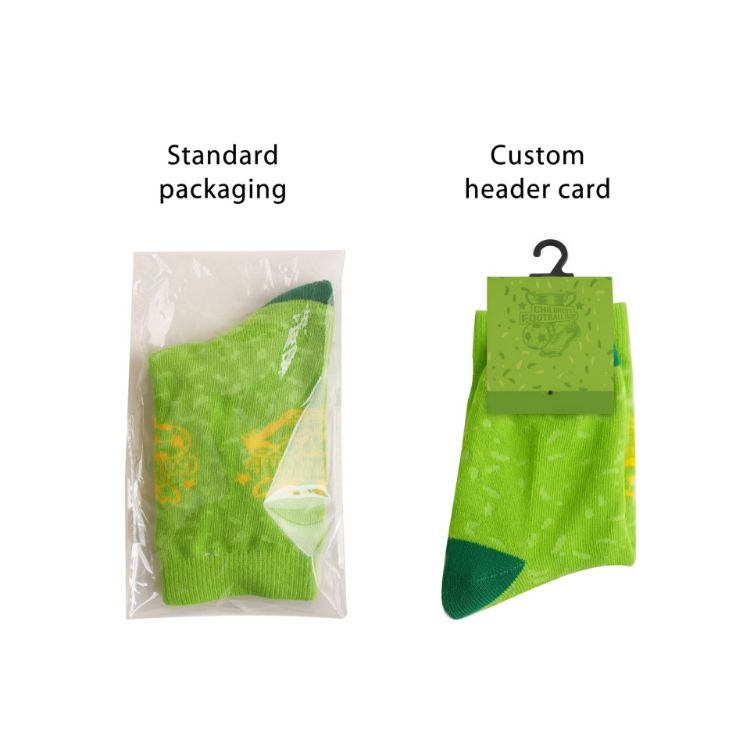 Picture of Crew Kids Custom Pattern Football Socks - With Towel bottom