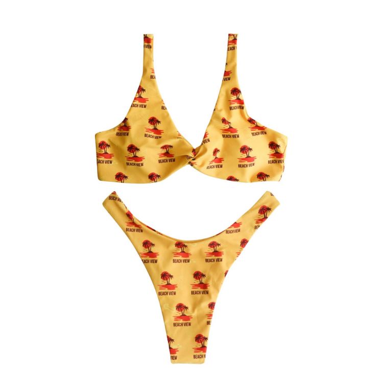 Picture of Women’s Polyester Spandex Sublimated Bikini bottom