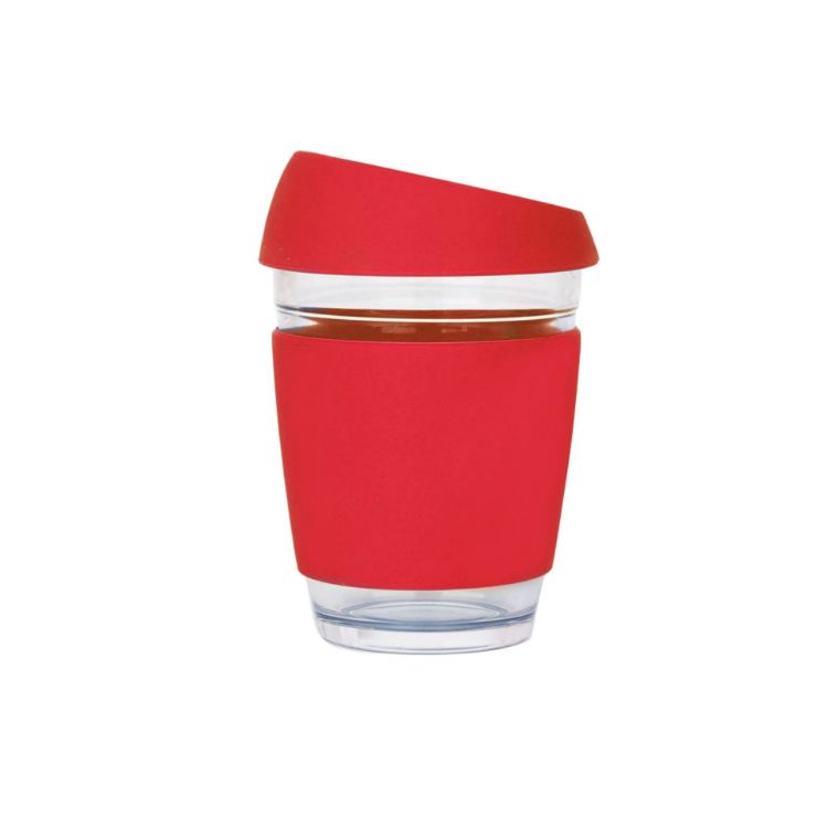 Picture of 12 OZ Reusable Glass Coffee Cup