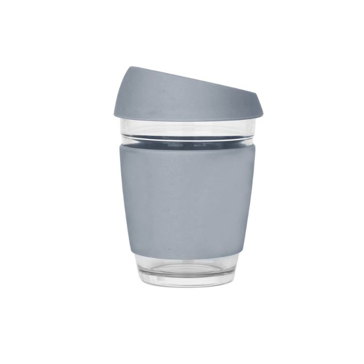 Picture of 12 OZ Reusable Glass Coffee Cup