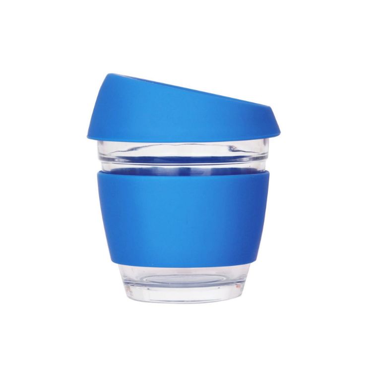 Picture of 8 OZ Reusable Glass Coffee Cup