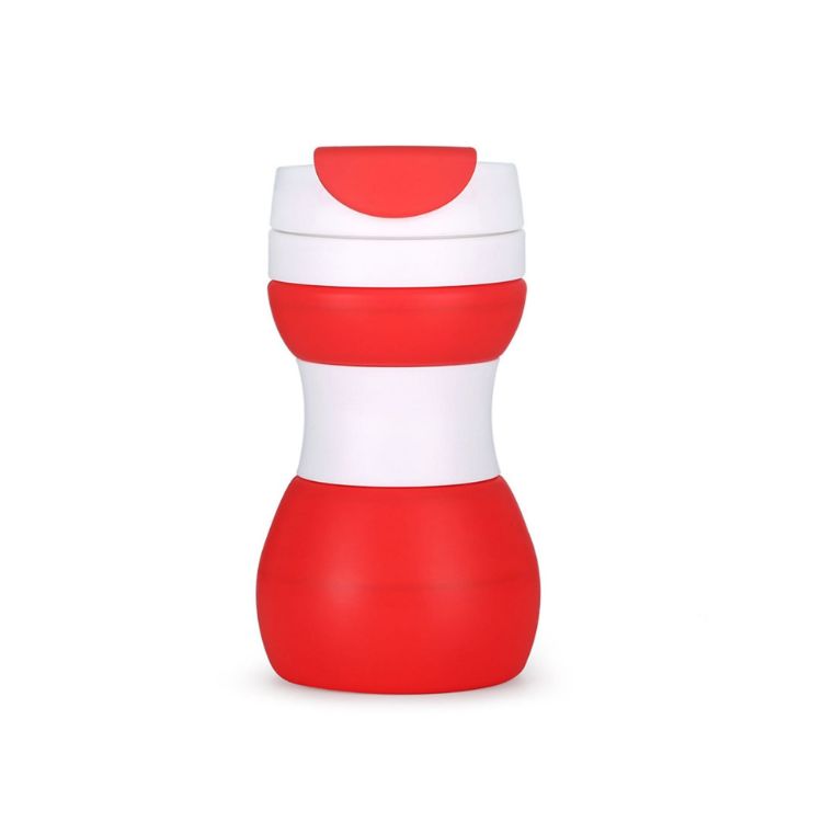 Picture of 500ml Collapsible Silicone Coffee Travel Cup