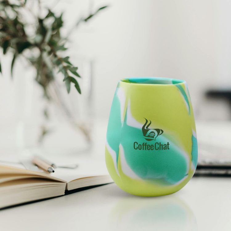 Picture of Custom Egg Shaped Silicone Cup