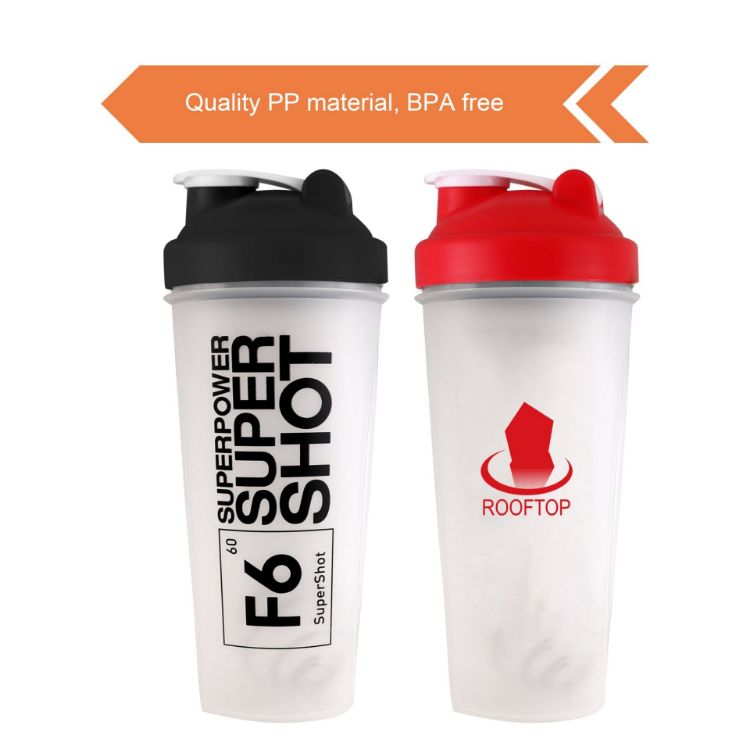 Picture of BPA Free Fitness Shaker Bottle 600ml