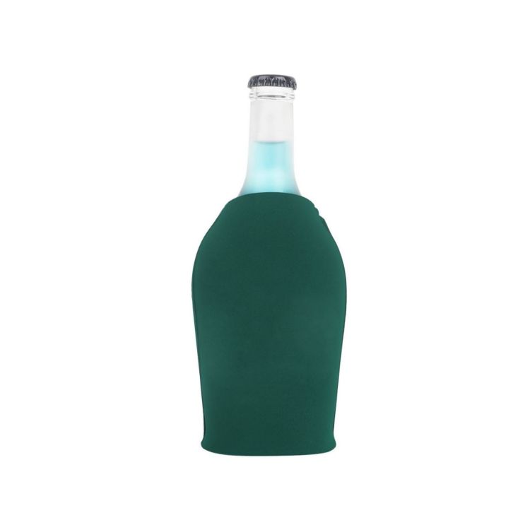 Picture of Short Bottle Cooler with Zipper