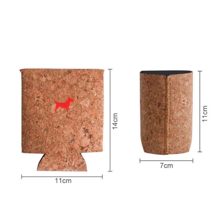 Picture of Flat Packed Cork Stubby Holder