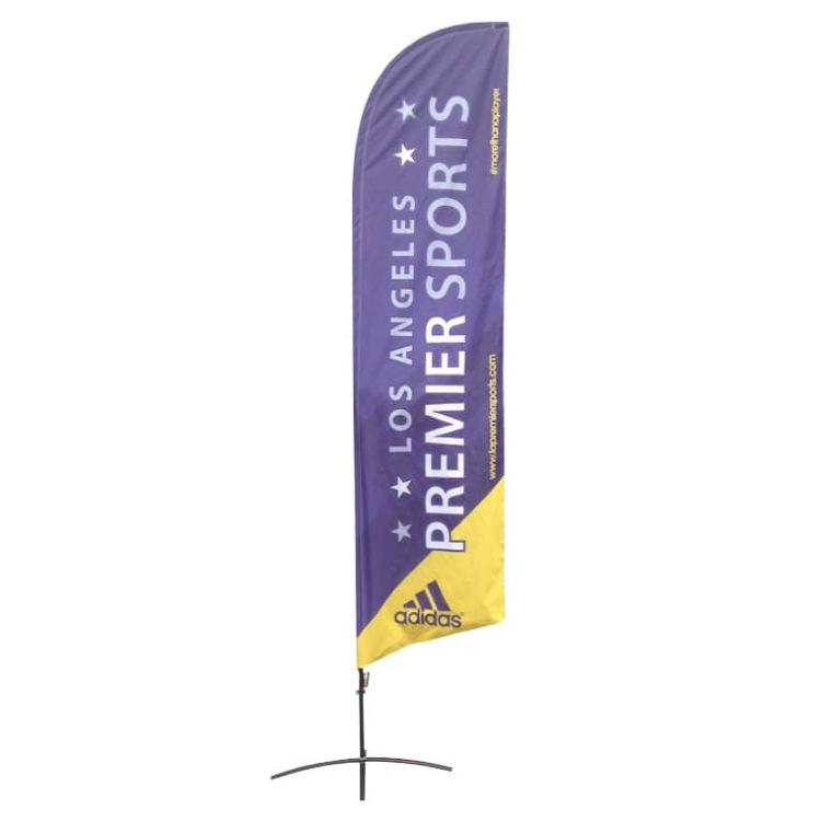 Picture of Large(80.5*400cm) Angled Feather Banners 15ft