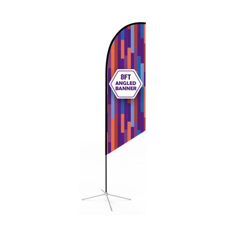 Picture of Medium(70.4*300cm) Angled Feather Banners 13ft