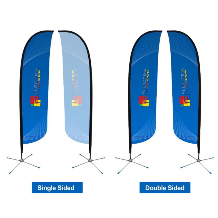 Picture of Large(80.5*400cm) Convex Feather Banners 15ft