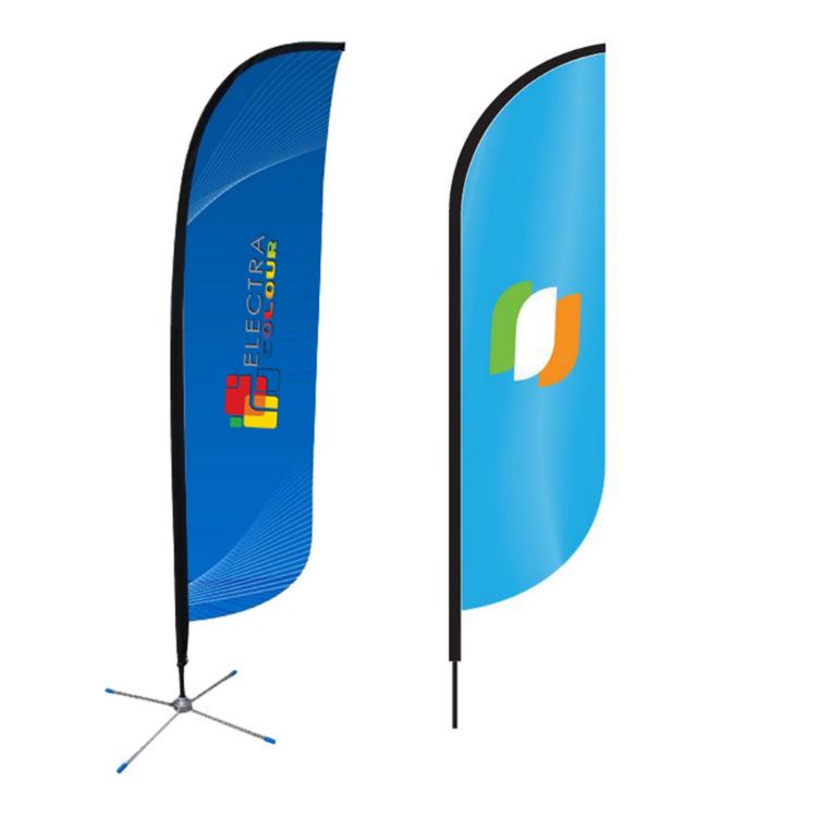 Picture of Medium(70.4*300cm) Convex Feather Banners 13ft