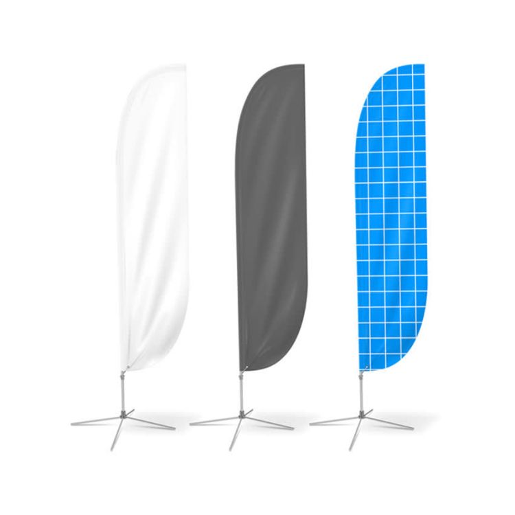 Picture of Medium(70.4*300cm) Convex Feather Banners 13ft