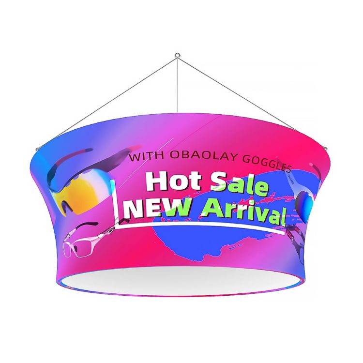 Picture of Sky Tube Circle Hanging Banner