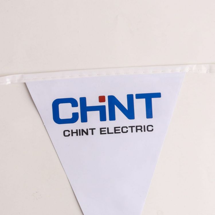 Picture of Custom PVC Pennant String Flags