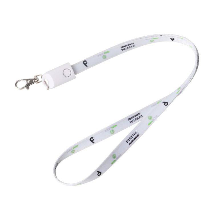 Picture of Polyester Lanyard Charging Cable