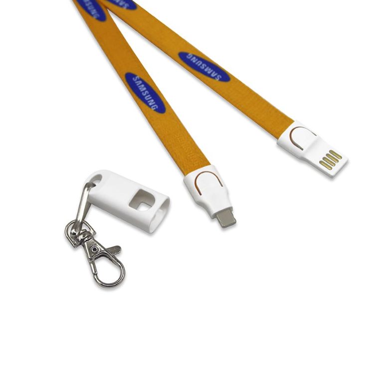 Picture of Polyester Lanyard Charging Cable