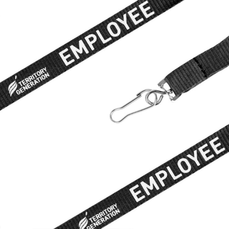 Picture of Poly Ribbed Lanyard