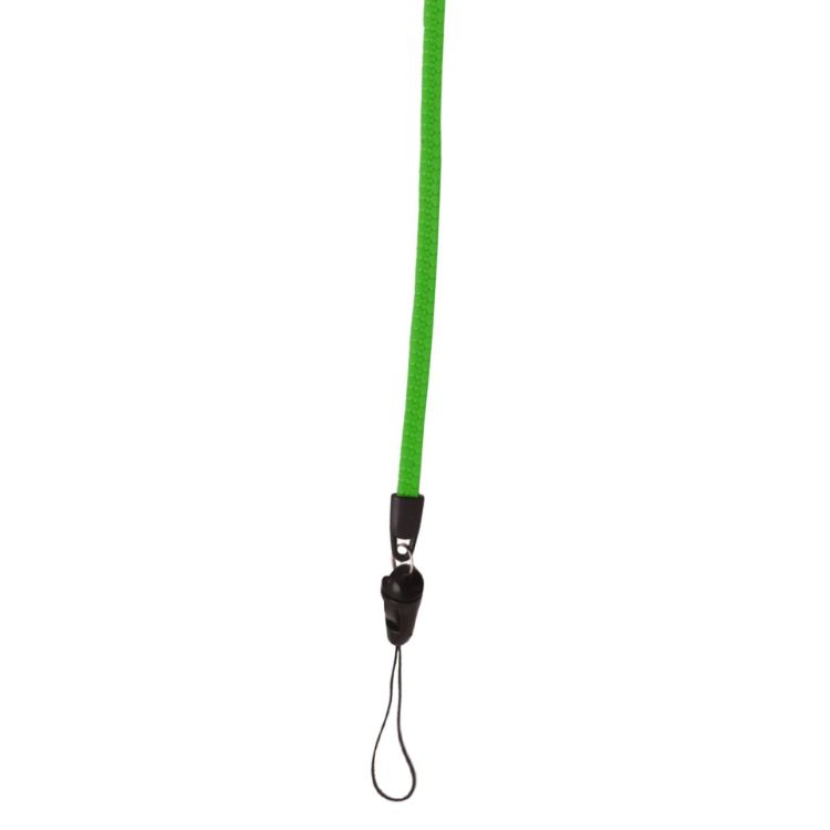 Picture of Zipper Lanyard with PVC Tag