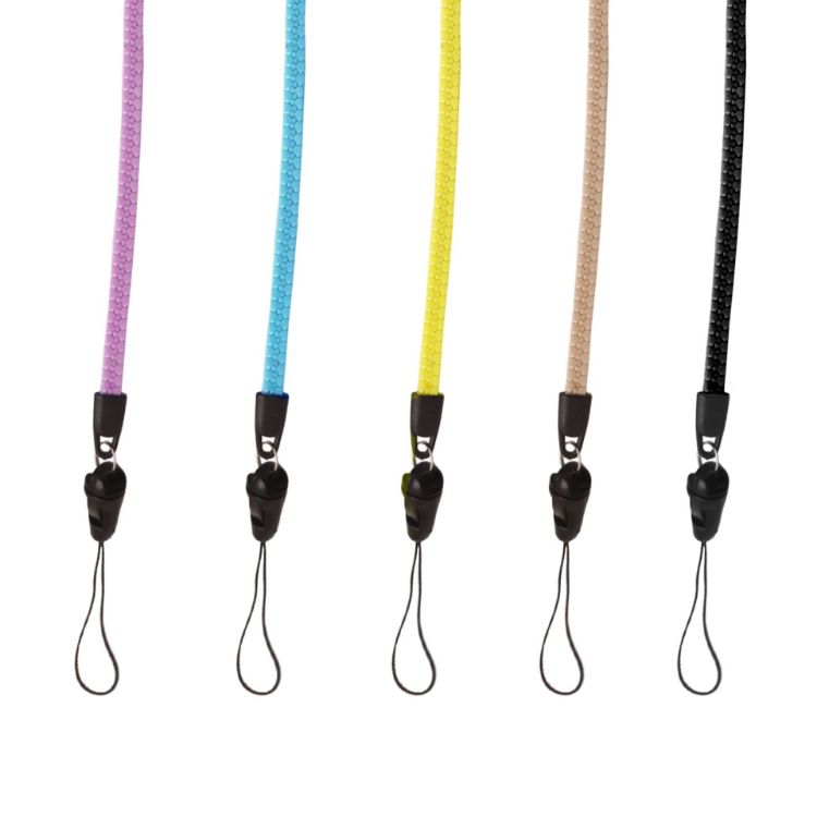 Picture of Zipper Lanyard with PVC Tag