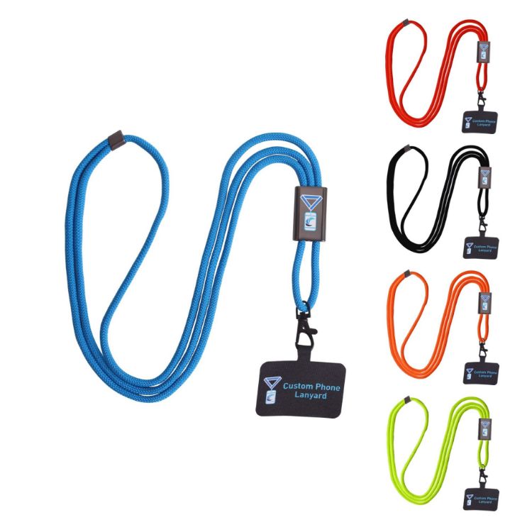 Picture of Adjustable Phone Lanyard with Metal Buckle