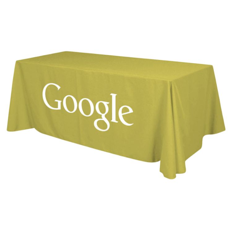 Picture of 3-Sided Throw Table Cloth * 8ft