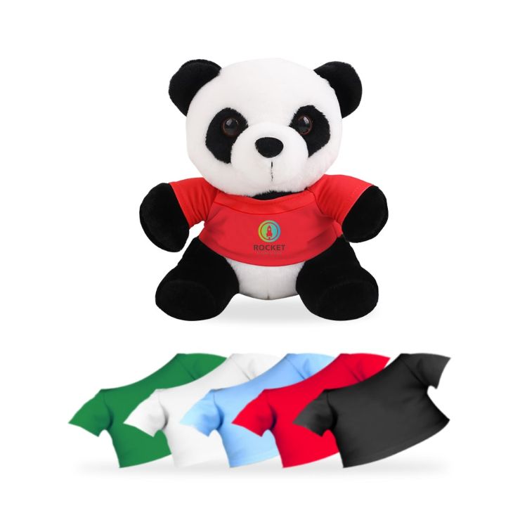 Picture of T-shirt Panda Plush Toy