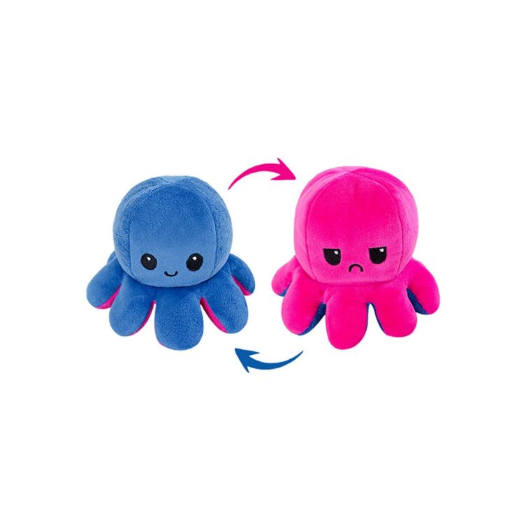 Picture of Large Reversible Octopus Plush Toy